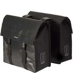 Basil Dubbele Fietstas Urban Load Zwart