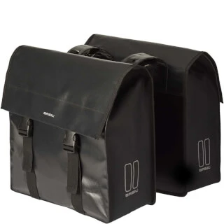 Basil Dubbele Fietstas Urban Load Zwart 3 Basil Dubbele Fietstas Urban Load Zwart