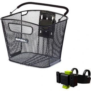 Basil Mand Bold Front KF + KF Houder 3 Basil Mand Bold Front KF + KF Houder